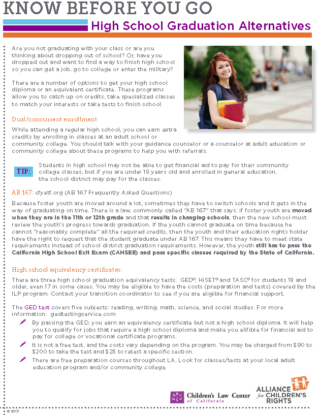 Flyer with image of a Female Student Smiling